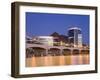 Town Lake and Mill Avenue Bridge, Tempe, Greater Phoenix Area, Arizona-Richard Cummins-Framed Photographic Print