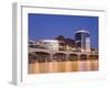 Town Lake and Mill Avenue Bridge, Tempe, Greater Phoenix Area, Arizona-Richard Cummins-Framed Photographic Print