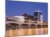 Town Lake and Mill Avenue Bridge, Tempe, Greater Phoenix Area, Arizona-Richard Cummins-Mounted Photographic Print