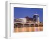 Town Lake and Mill Avenue Bridge, Tempe, Greater Phoenix Area, Arizona-Richard Cummins-Framed Photographic Print