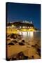 Town Lights at Night, Puerto Rico, Gran Canaria, Spain-Guido Cozzi-Stretched Canvas