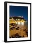 Town Lights at Night, Puerto Rico, Gran Canaria, Spain-Guido Cozzi-Framed Photographic Print