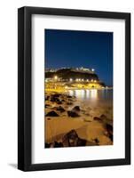 Town Lights at Night, Puerto Rico, Gran Canaria, Spain-Guido Cozzi-Framed Photographic Print