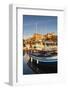 Town Marina at Sunset, Propriano, Corsica, France-Walter Bibikow-Framed Photographic Print