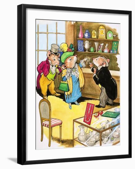 Town Mouse and Country Mouse-Philip Mendoza-Framed Giclee Print