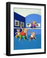 Town Mouse and Country Mouse-Philip Mendoza-Framed Giclee Print