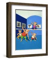 Town Mouse and Country Mouse-Philip Mendoza-Framed Giclee Print