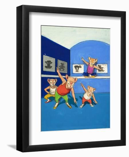 Town Mouse and Country Mouse-Philip Mendoza-Framed Giclee Print