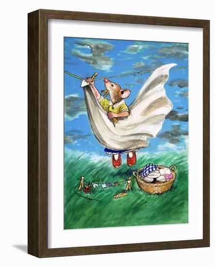 Town Mouse and Country Mouse-Mendoza-Framed Giclee Print