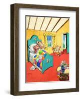 Town Mouse and Country Mouse-Mendoza-Framed Giclee Print