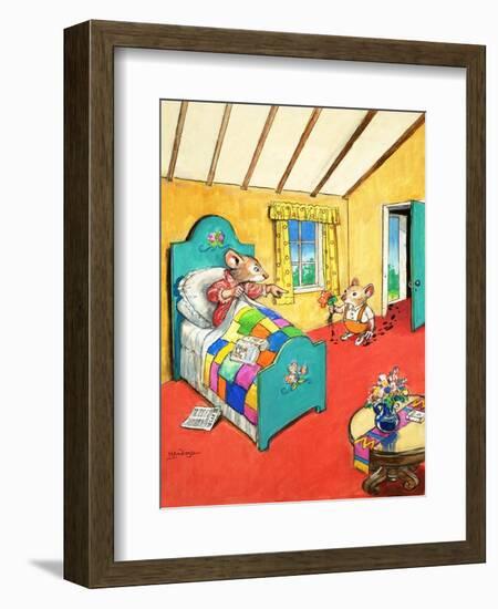 Town Mouse and Country Mouse-Mendoza-Framed Giclee Print