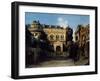 Town of Antwerpen, Set Design-Max Bruckner-Framed Giclee Print