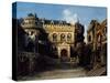 Town of Antwerpen, Set Design-Max Bruckner-Stretched Canvas