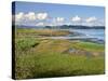 Town of Astoria across Youngs Bay, Clatsop County, Oregon, USA-null-Stretched Canvas