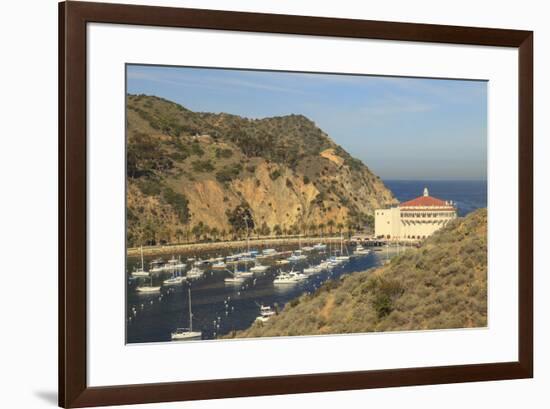 Town of Avalon on Catalina Island, Southern California, USA-Stuart Westmorland-Framed Premium Photographic Print