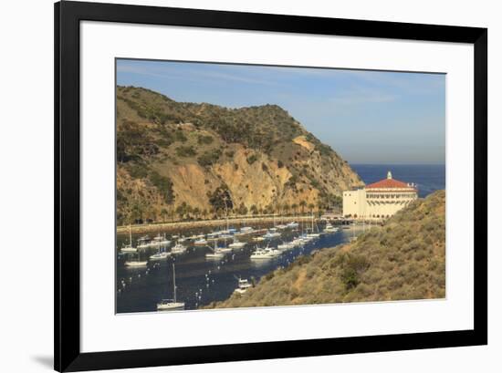 Town of Avalon on Catalina Island, Southern California, USA-Stuart Westmorland-Framed Premium Photographic Print