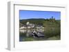 Town of Beilstein with Metternich Castle Ruins on Moselle River, Rhineland-Palatinate, Germany, Eur-Hans-Peter Merten-Framed Photographic Print