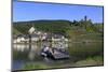 Town of Beilstein with Metternich Castle Ruins on Moselle River, Rhineland-Palatinate, Germany, Eur-Hans-Peter Merten-Mounted Photographic Print