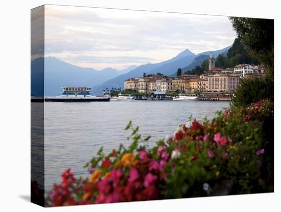 Town of Bellagio and Lake Como, Lombardy, Italian Lakes, Italy, Europe-Frank Fell-Stretched Canvas