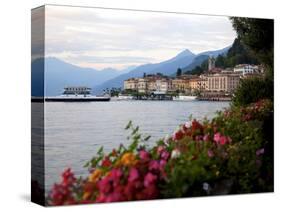 Town of Bellagio and Lake Como, Lombardy, Italian Lakes, Italy, Europe-Frank Fell-Stretched Canvas