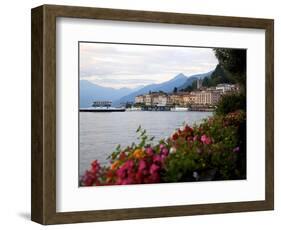 Town of Bellagio and Lake Como, Lombardy, Italian Lakes, Italy, Europe-Frank Fell-Framed Photographic Print