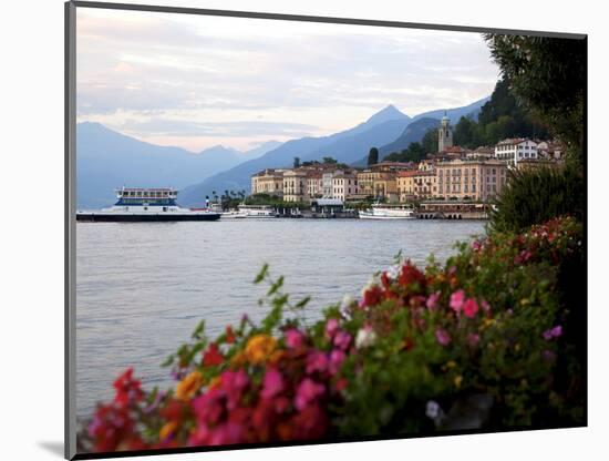 Town of Bellagio and Lake Como, Lombardy, Italian Lakes, Italy, Europe-Frank Fell-Mounted Photographic Print