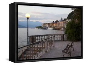 Town of Bellagio, Lake Como, Lombardy, Italian Lakes, Italy, Europe-Frank Fell-Framed Stretched Canvas