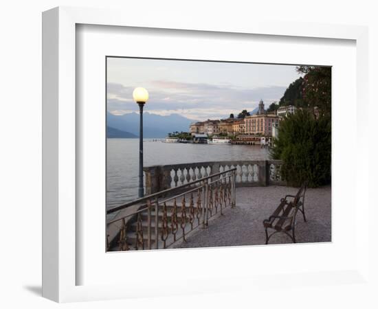 Town of Bellagio, Lake Como, Lombardy, Italian Lakes, Italy, Europe-Frank Fell-Framed Photographic Print