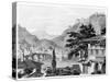 Town of Berat in Early 19th Century, from 'travels in Sicily, Greece and Albania' by Thomas Smart…-Charles Robert Cockerell-Stretched Canvas