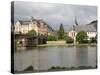 Town of Bernkastel Along the Rhine, Rhineland-Palatinate, Germany, Europe-Olivieri Oliviero-Stretched Canvas