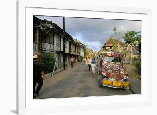 Town of Boac, Island of Marinduque, South of Luzon, Philippines, Southeast Asia-Bruno Barbier-Framed Photographic Print