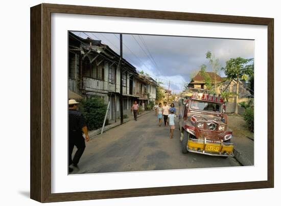 Town of Boac, Island of Marinduque, South of Luzon, Philippines, Southeast Asia-Bruno Barbier-Framed Photographic Print