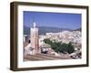 Town of Chefchaouen (Chaouen), Rif Mountain Region, Morocco, North Africa, Africa-Bruno Morandi-Framed Photographic Print