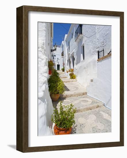 Town of Frigiliana, White Town in Andalusia, Spain-Carlos S?nchez Pereyra-Framed Photographic Print