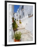 Town of Frigiliana, White Town in Andalusia, Spain-Carlos S?nchez Pereyra-Framed Photographic Print