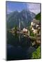 Town of Hallstatt, UNESCO World Heritage Site, on Lake Hallstatt, Salzkammergut, Upper Austria, Aus-Hans-Peter Merten-Mounted Photographic Print