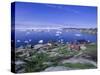 Town of Ilulissat, Formerly Jacobshavn, West Coast, Greenland, Polar Regions-Robert Harding-Stretched Canvas