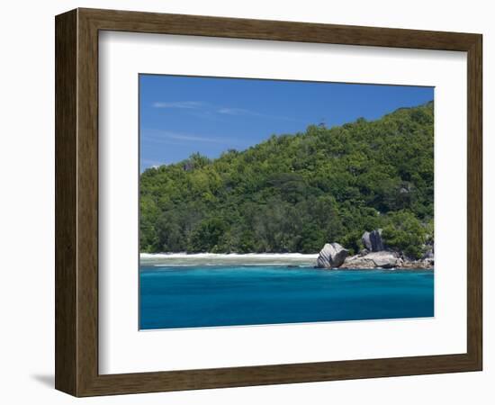 Town of La Passe Harbor, Island of La Digue, Seychelles-Cindy Miller Hopkins-Framed Photographic Print