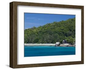 Town of La Passe Harbor, Island of La Digue, Seychelles-Cindy Miller Hopkins-Framed Photographic Print