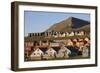 Town of Longyearbyen in Setting Midnight Sun-Paul Souders-Framed Photographic Print