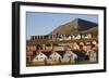 Town of Longyearbyen in Setting Midnight Sun-Paul Souders-Framed Photographic Print