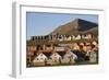 Town of Longyearbyen in Setting Midnight Sun-Paul Souders-Framed Photographic Print