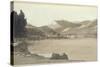 Town of Lugano, Switzerland, 1781 (W/C on Paper)-Francis Towne-Stretched Canvas