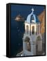 Town of Oia, Santorini, Greece-Darrell Gulin-Framed Stretched Canvas