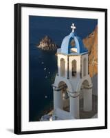 Town of Oia, Santorini, Greece-Darrell Gulin-Framed Photographic Print