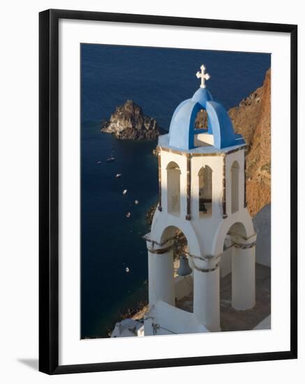 Town of Oia, Santorini, Greece-Darrell Gulin-Framed Photographic Print