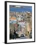 Town of Puno, with Lake Beyond, Lake Titicaca, Peru, South America-Tony Waltham-Framed Photographic Print