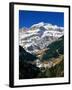 Town of Renaz in the Dolomites, Italy-Walter Bibikow-Framed Photographic Print