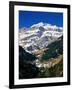 Town of Renaz in the Dolomites, Italy-Walter Bibikow-Framed Photographic Print