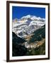 Town of Renaz in the Dolomites, Italy-Walter Bibikow-Framed Photographic Print